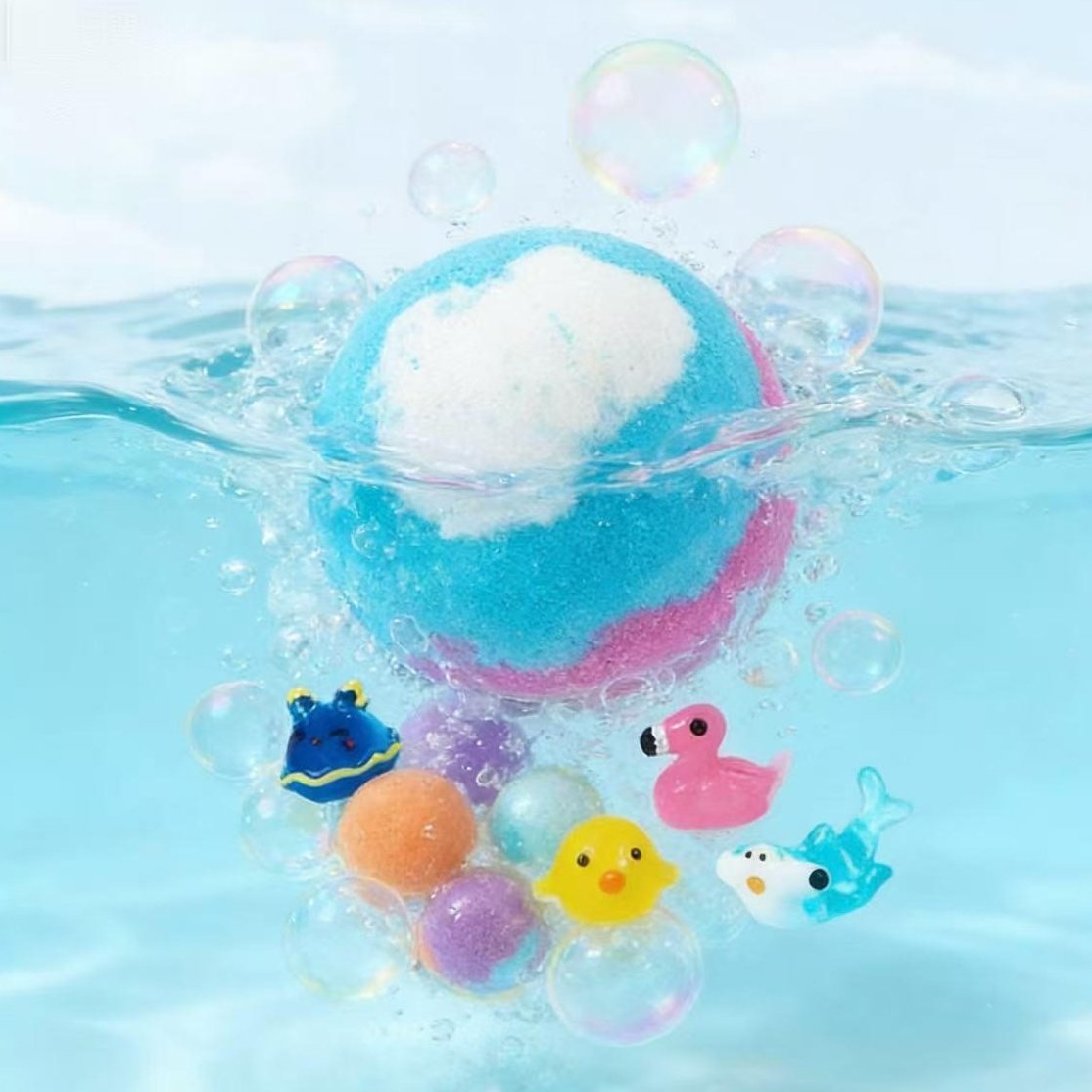 🔥Easter Hot Sale 60% OFF🐣Bath Bombs For Kids – 12 Pack With Surprise Toys Inside🛁
