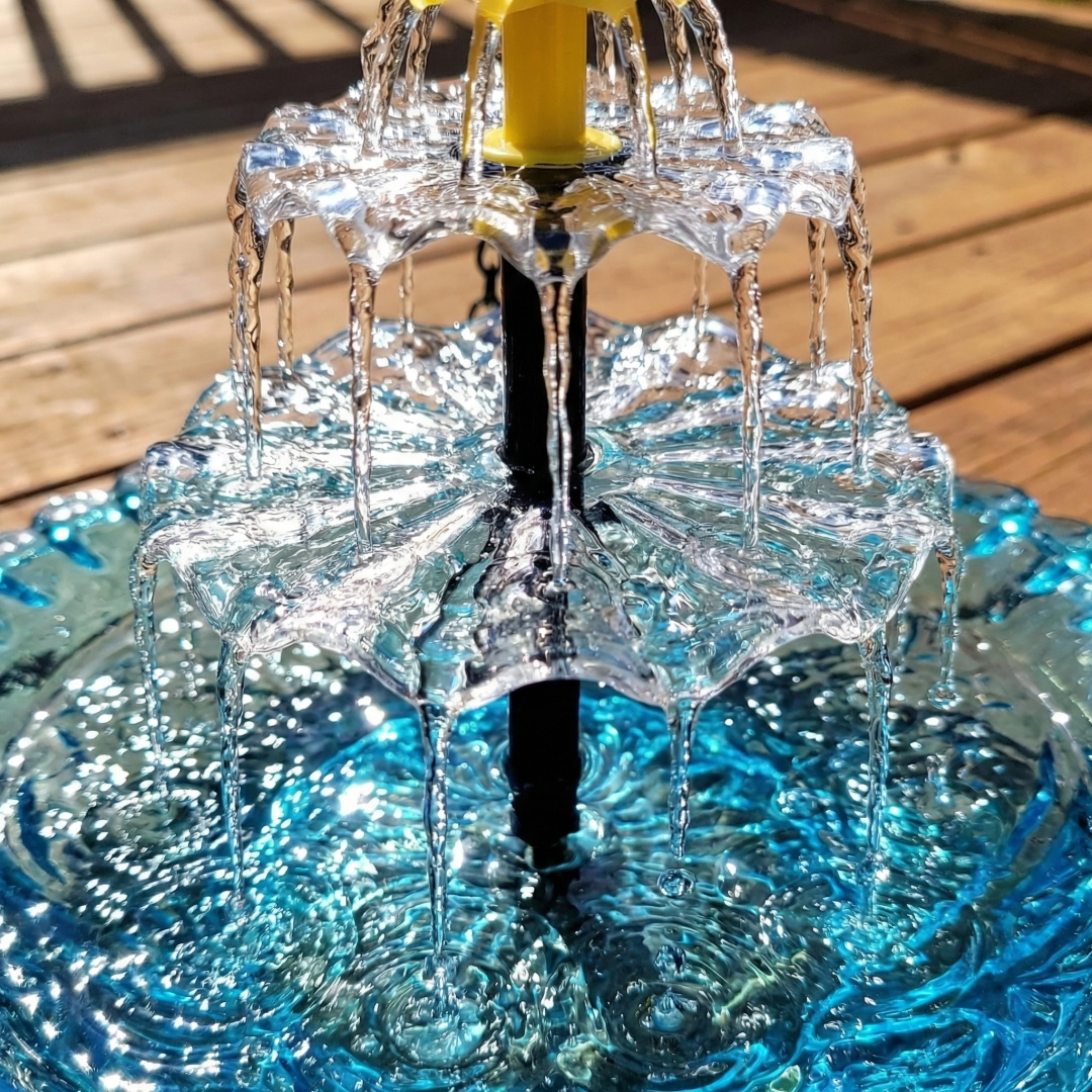 🔥Spring Hot Sale 70% OFF🐦Solar Cascade Hanging Bird Bath Fountain