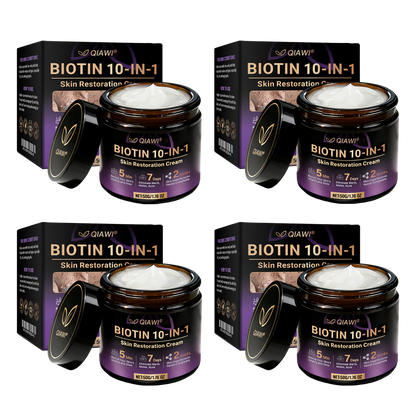 Made and Shipped from USA ✨QIAWI® Biotin 10-in-1 Skin Restoration Cream 🍀