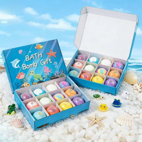 🔥Easter Hot Sale 60% OFF🐣Bath Bombs For Kids – 12 Pack With Surprise Toys Inside🛁