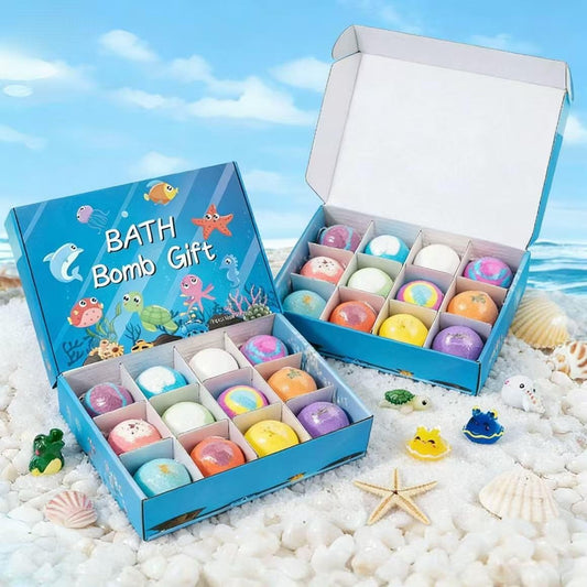 🔥Easter Hot Sale 60% OFF🐣Bath Bombs For Kids – 12 Pack With Surprise Toys Inside🛁