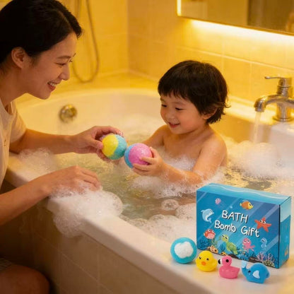 🔥Easter Hot Sale 60% OFF🐣Bath Bombs For Kids – 12 Pack With Surprise Toys Inside🛁