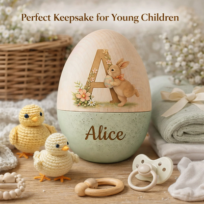 🔥Easter Hot Sale 60% OFF🐣Hollow Wooden Easter Egg-🎁Easter Basket Stuffer Gift for Kids